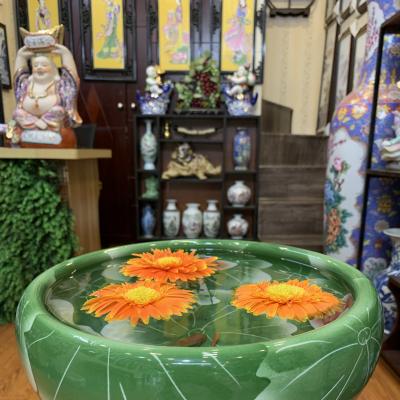 Ang thả cá, thả hoa họa tiết Hoa Sen